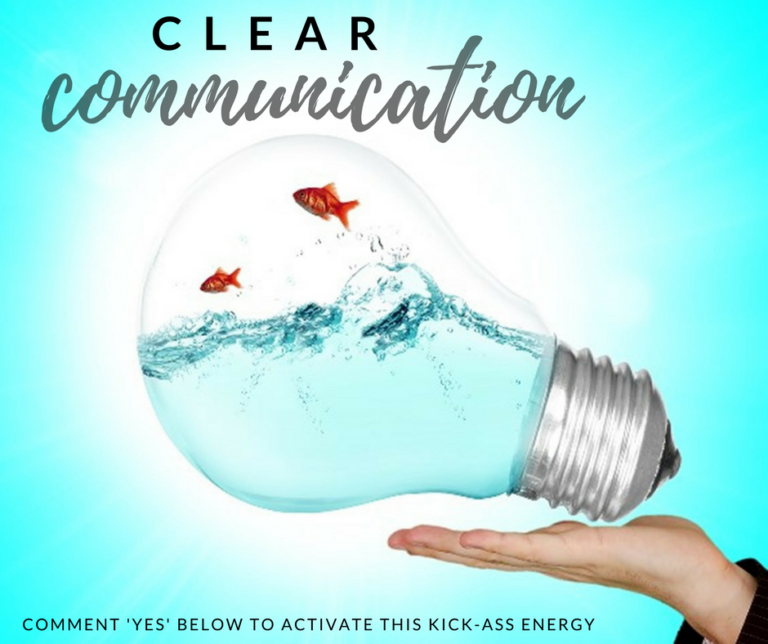 Clear communication